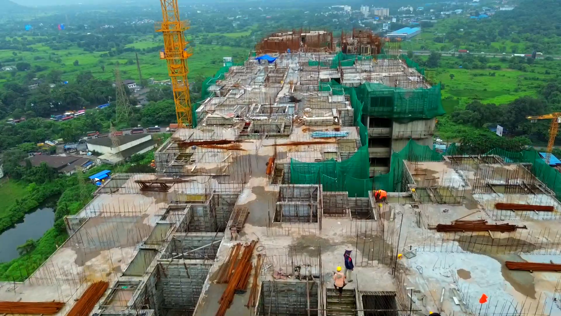 Indiabulls Park Now Embassy Park Panvel 
construction update work in full swing  
call 99303 95967 